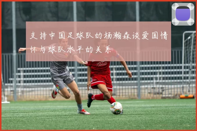 支持中国足球队的杨瀚森谈爱国情怀与球队水平的关系